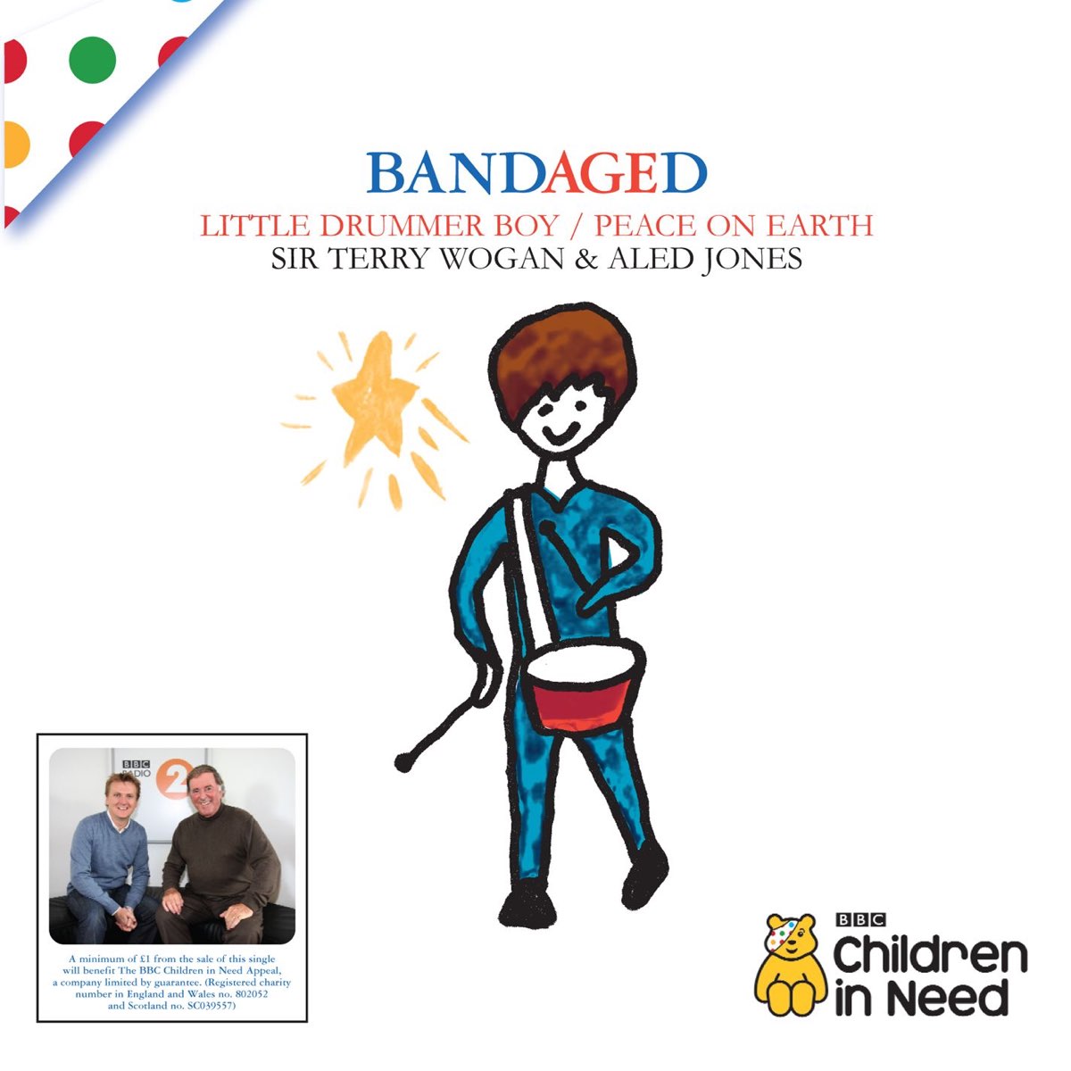Bandaged — Little Drummer Boy / Peace on Earth cover artwork