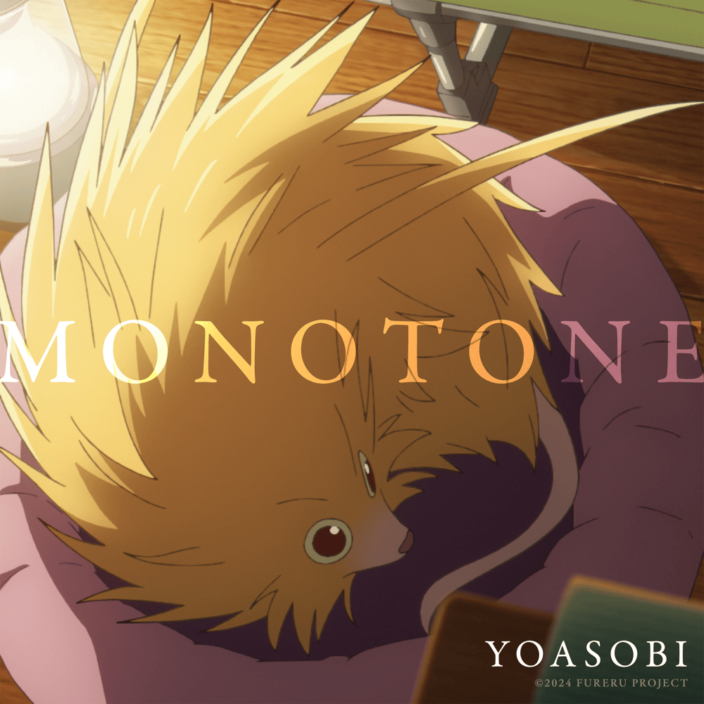 YOASOBI — Monotone cover artwork