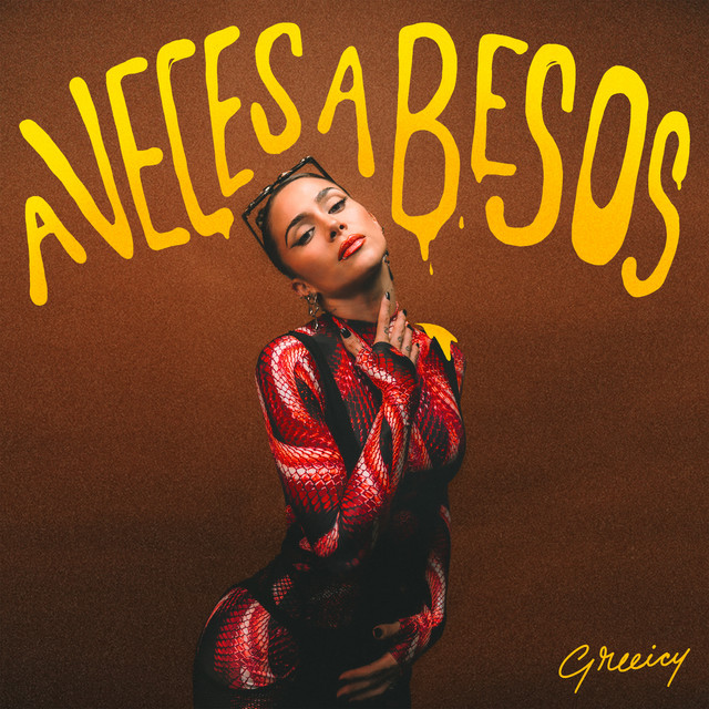 Greeicy — A Veces A Besos cover artwork