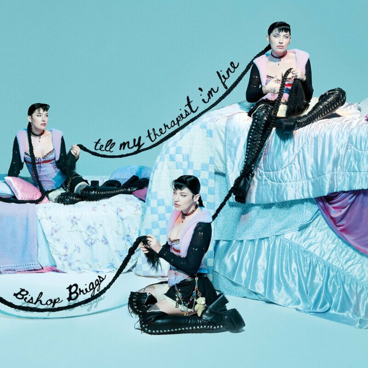Bishop Briggs Tell My Therapist I&#039;m Fine cover artwork