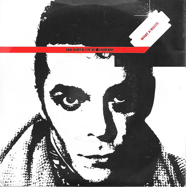 Ian Dury &amp; The Blockheads — What A Waste cover artwork