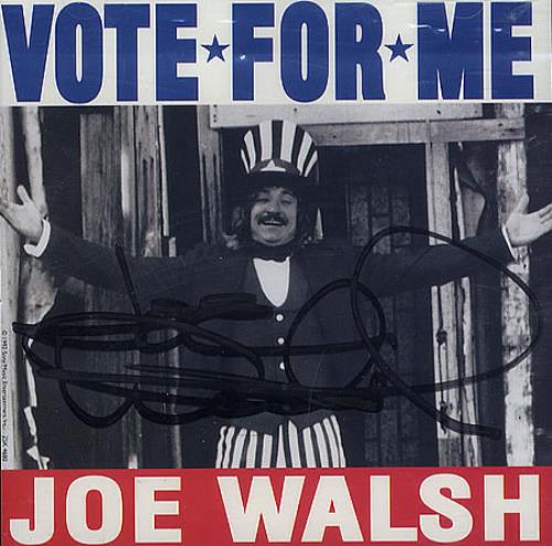 Joe Walsh — Vote for Me cover artwork