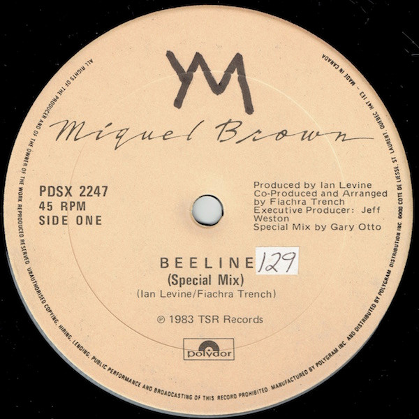 Miquel Brown — Beeline cover artwork