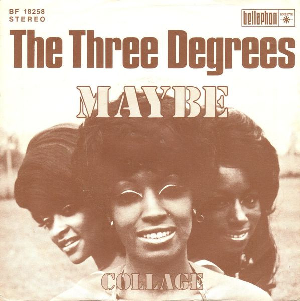 The Three Degrees — Maybe cover artwork