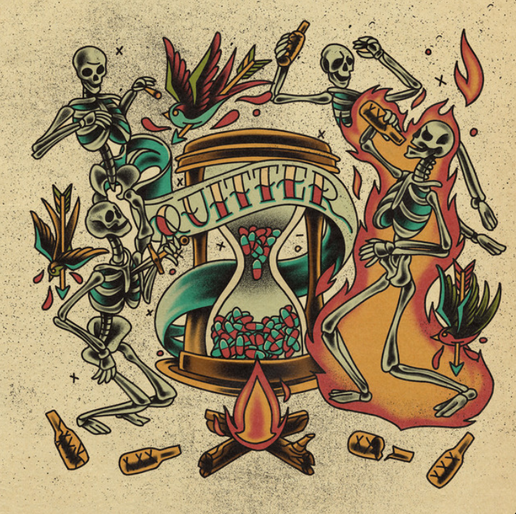 Cameron Whitcomb Quitter cover artwork