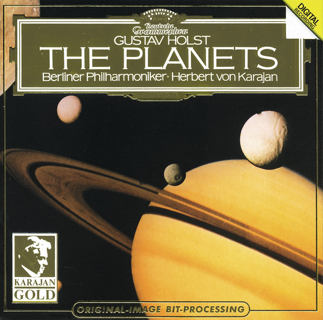 Gustav Holst The Planets cover artwork