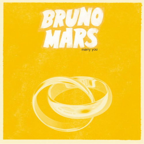 Bruno Mars — Marry You cover artwork