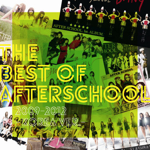 After School — THE BEST OF AFTERSCHOOL 2009-2012 -Korea Ver.- cover artwork
