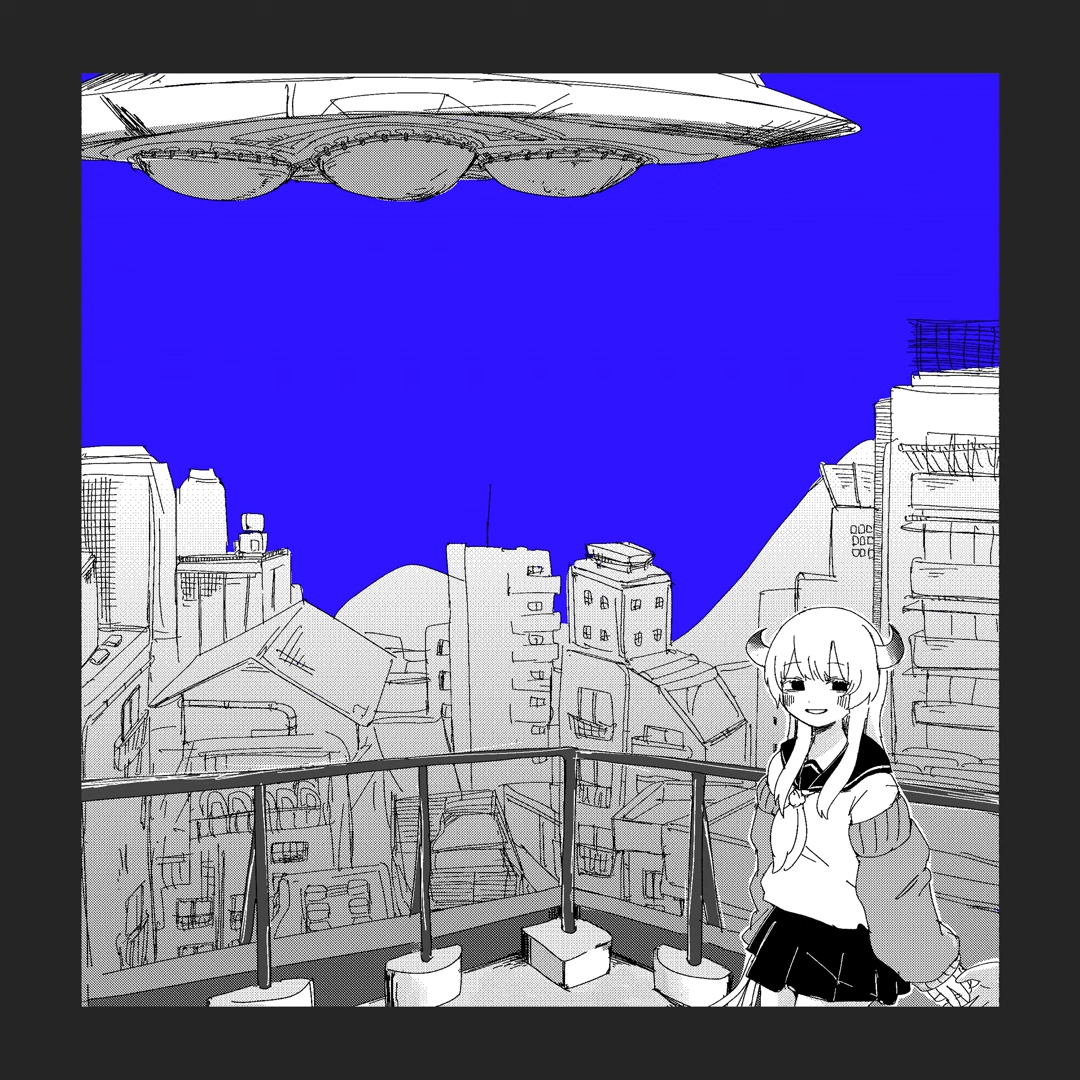 Iyowa featuring SEKAI [CeVIO] — Take You to an Alien cover artwork