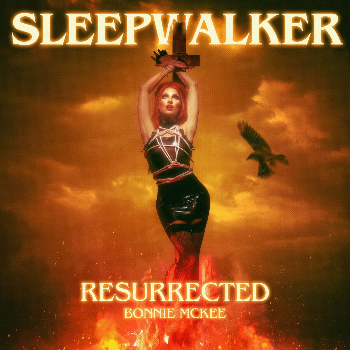 Bonnie McKee featuring MOTHICA — Sleepwalker cover artwork