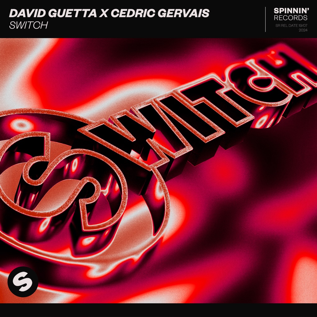 David Guetta & Cedric Gervais — Switch cover artwork