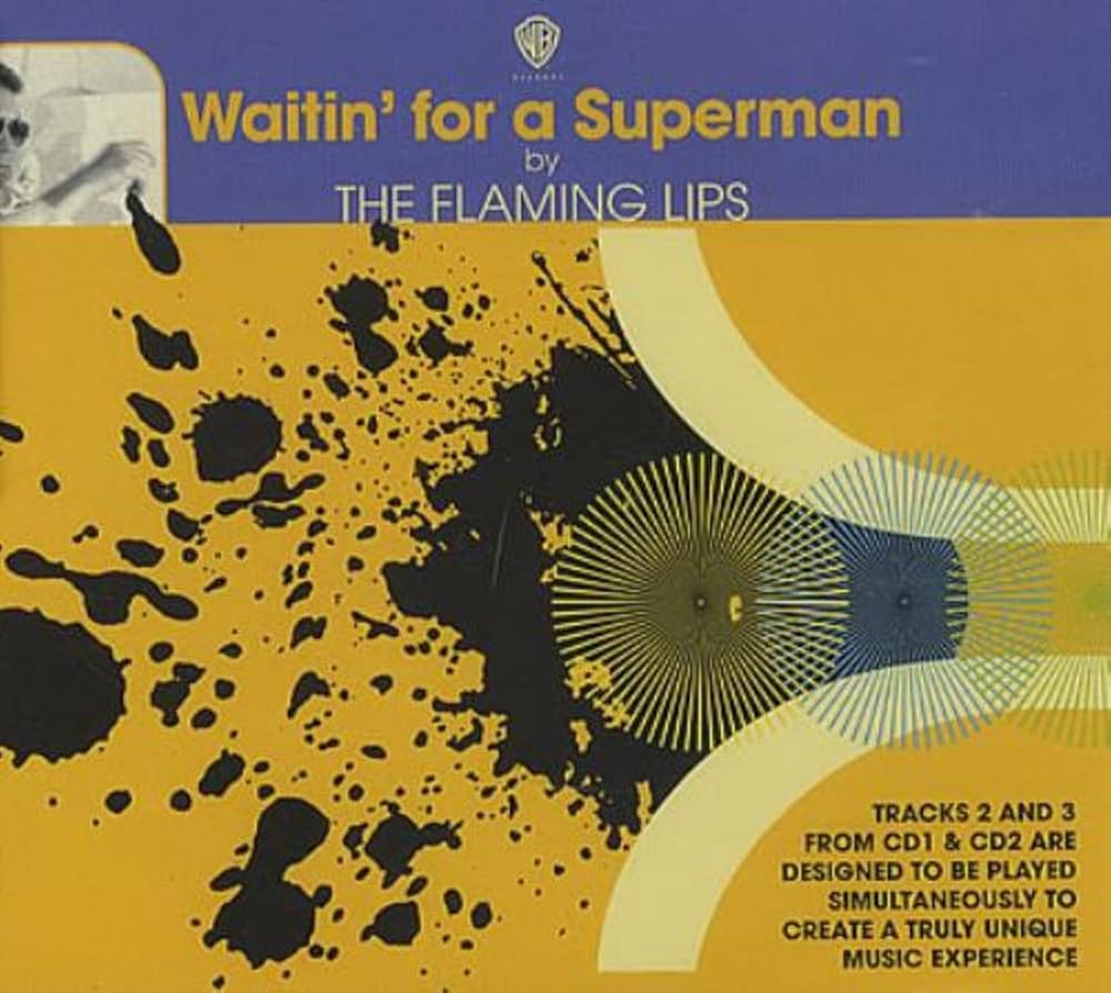 The Flaming Lips — Waitin&#039; for a Superman cover artwork