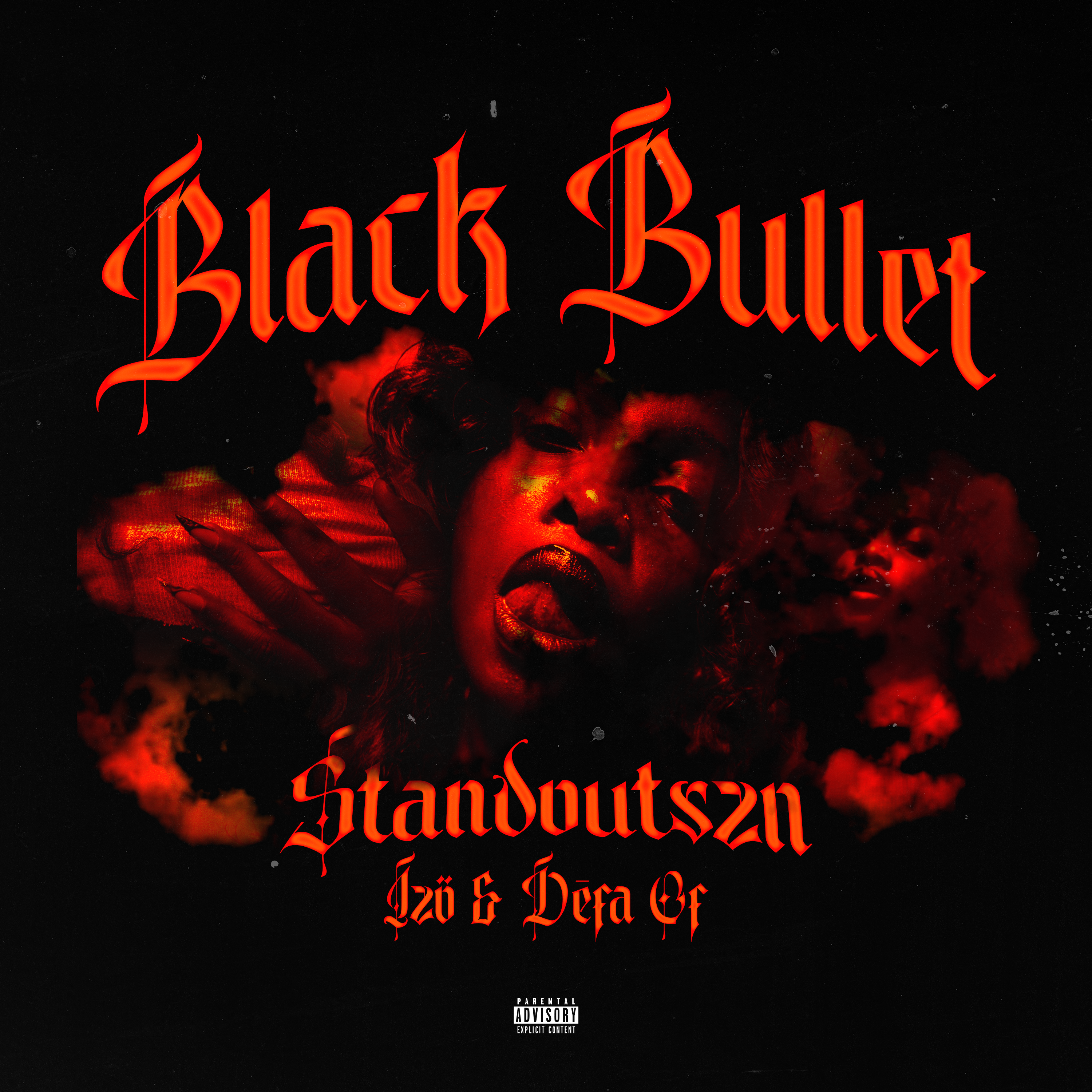 Standoutszn & Dēfa OF — Black Bullet cover artwork