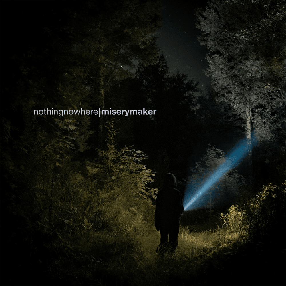 nothing,nowhere. miserymaker cover artwork
