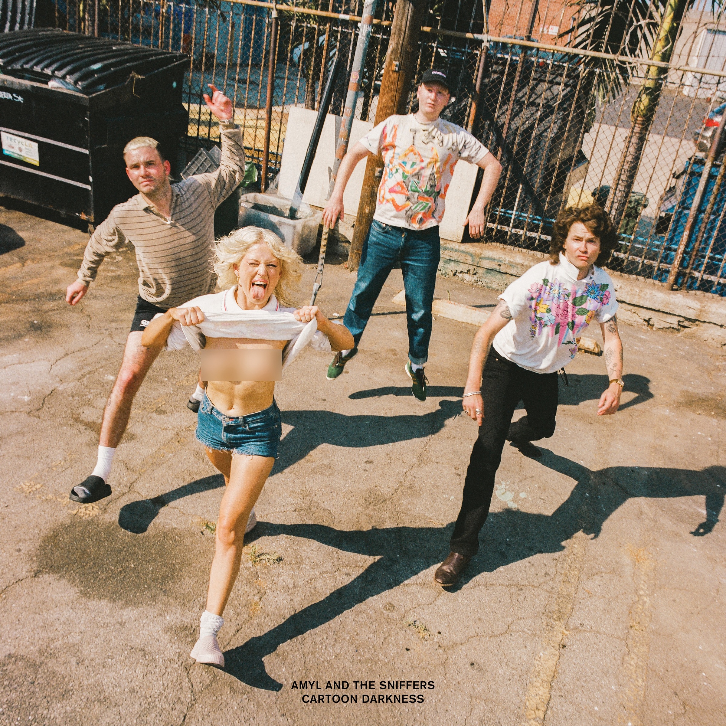 Amyl and the Sniffers Cartoon Darkness cover artwork