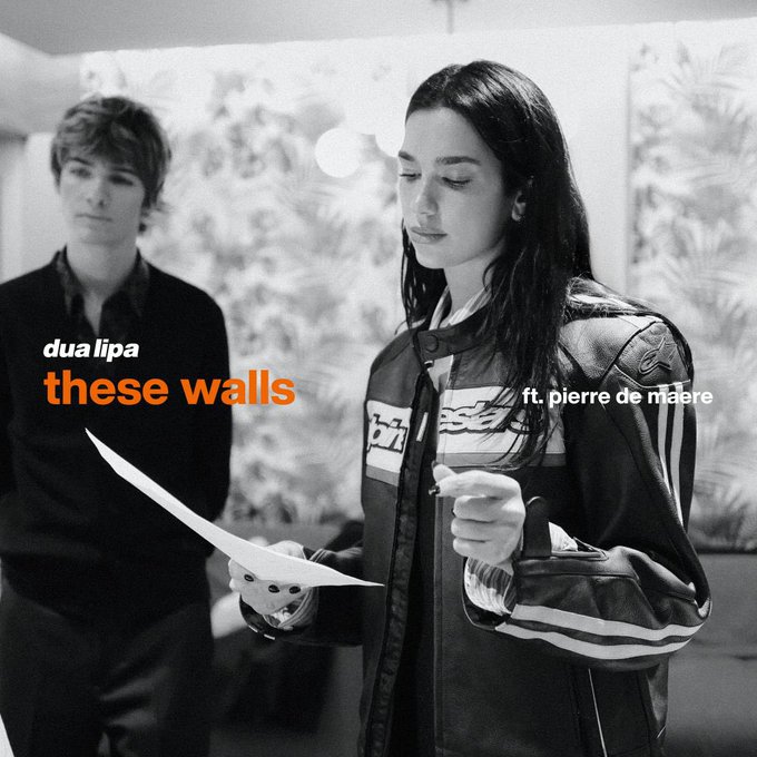 Dua Lipa featuring Pierre de Maere — These Walls cover artwork