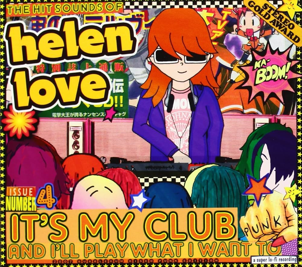Helen Love — It&#039;s My Club cover artwork