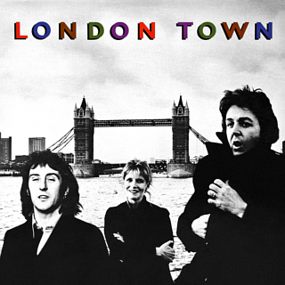 Wings London Town cover artwork