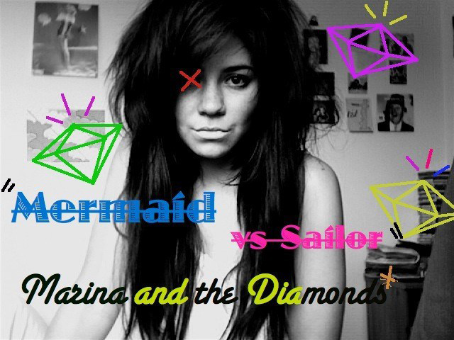 MARINA Mermaid vs. Sailor - EP cover artwork