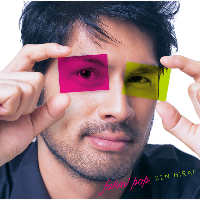 Ken Hirai FAKIN' POP cover artwork