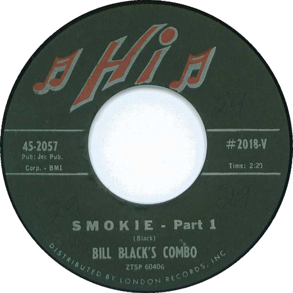 Bill Black&#039;s Combo — Smokie cover artwork