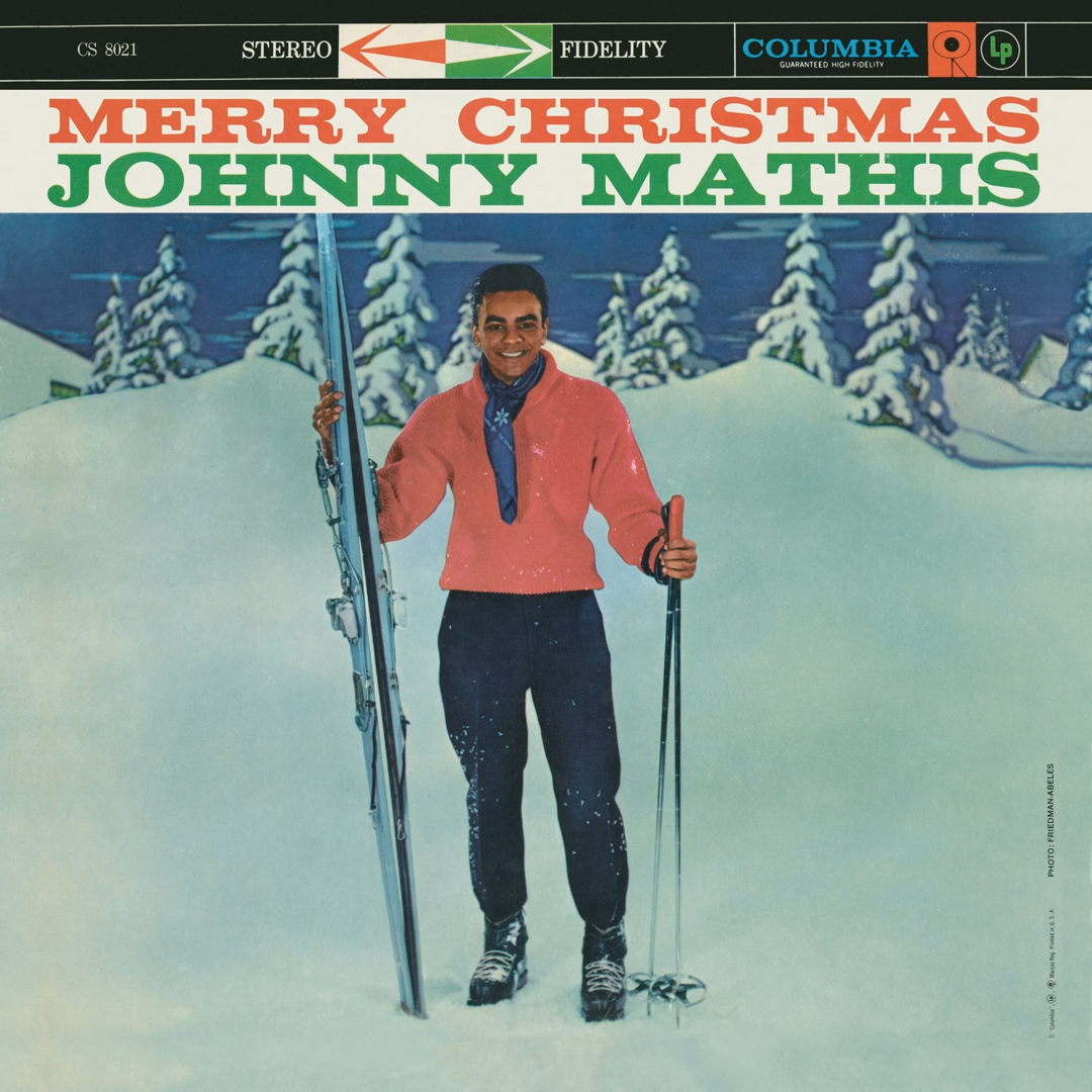Johnny Mathis & Percy Faith Merry Christmas cover artwork