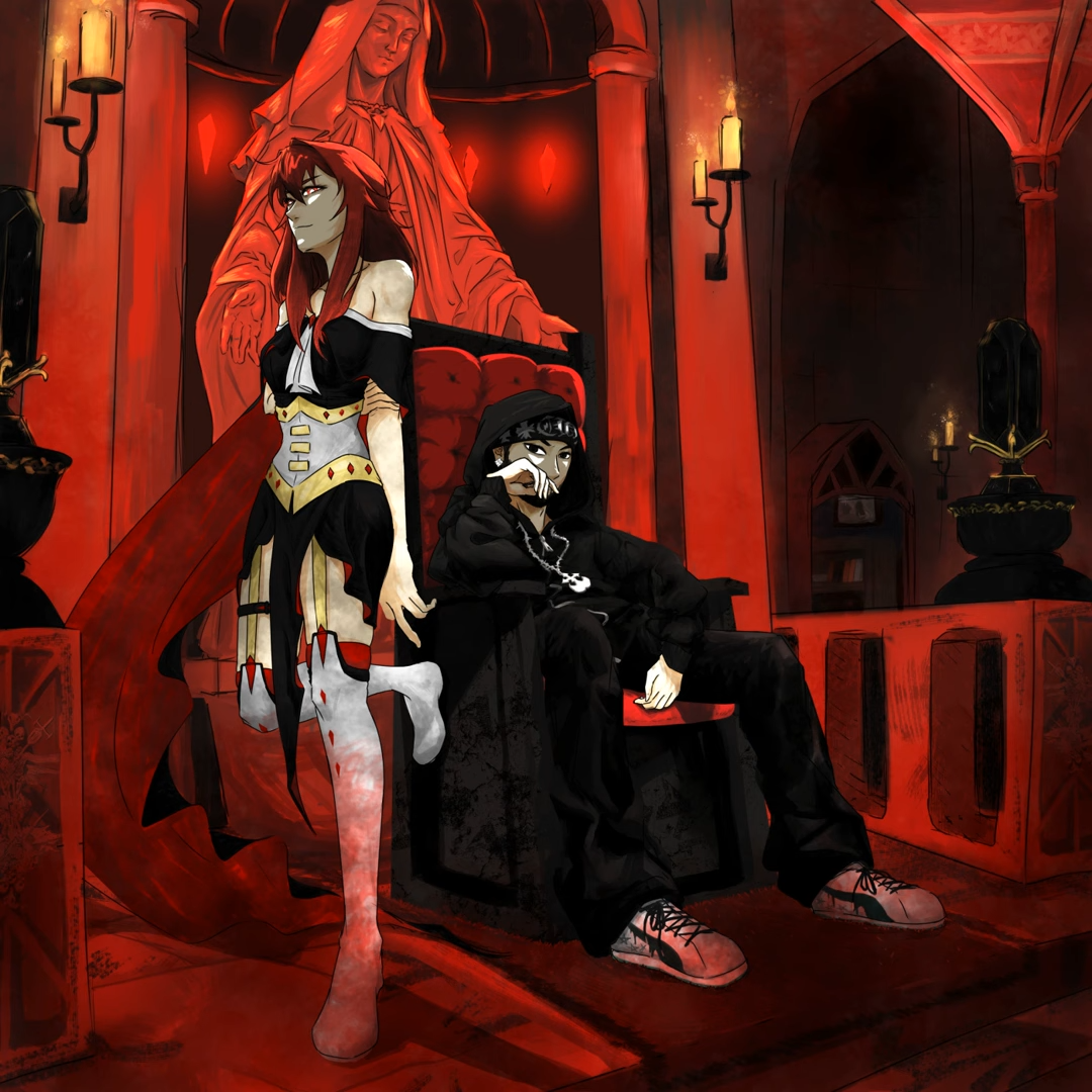 Odetari & asteria — TELL ME LIES cover artwork
