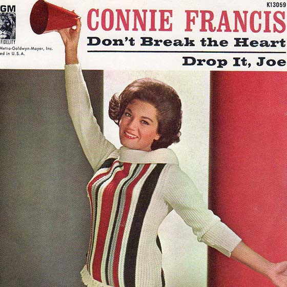 Connie Francis — Don&#039;t Break the Heart That Loves You cover artwork