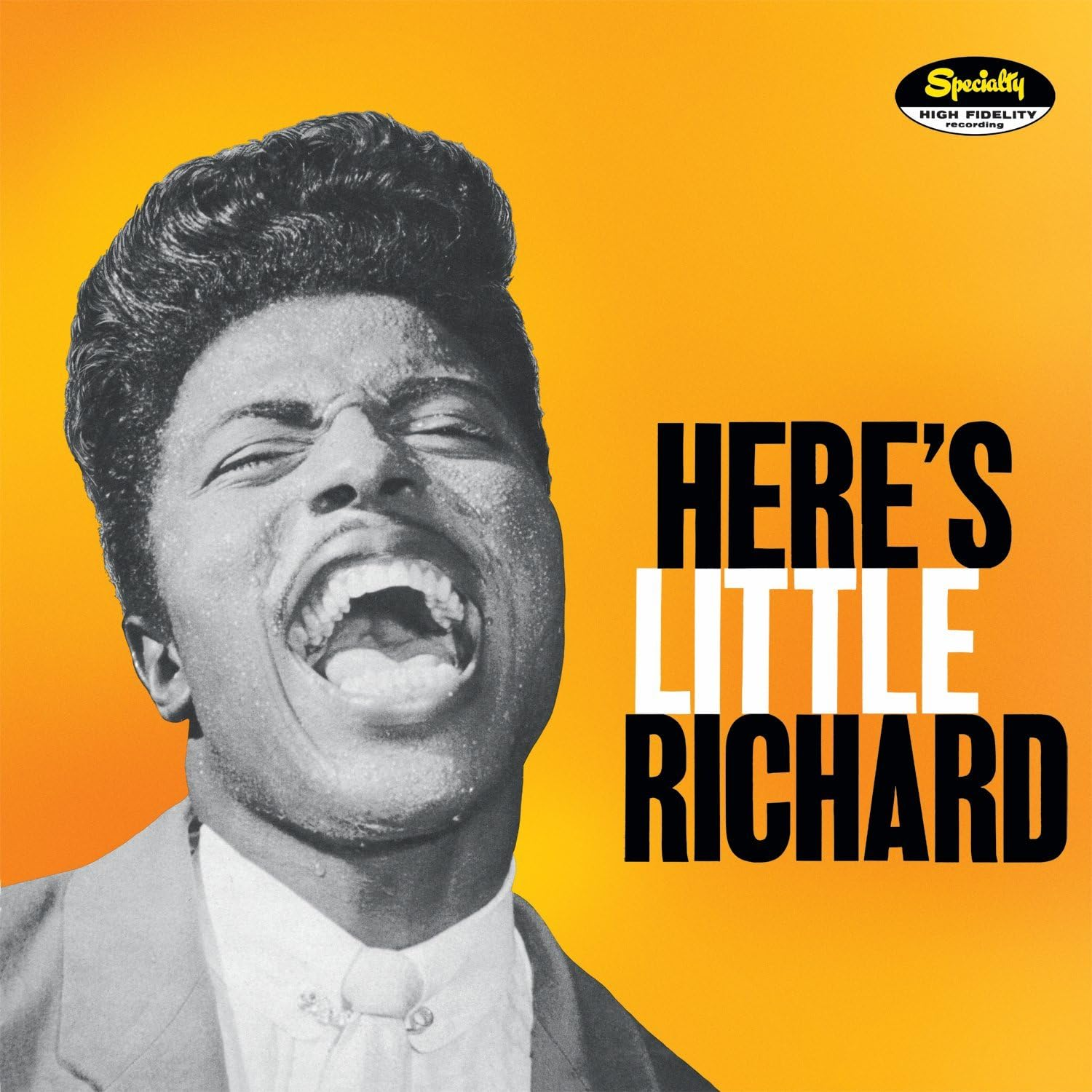 Little Richard Here&#039;s Little Richard cover artwork