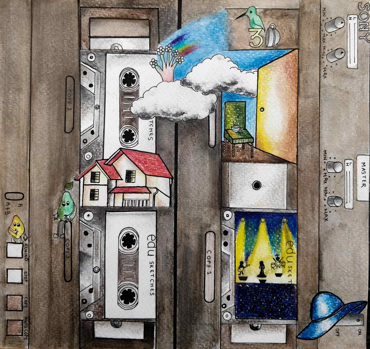 Edu — Sketches 3d cover artwork