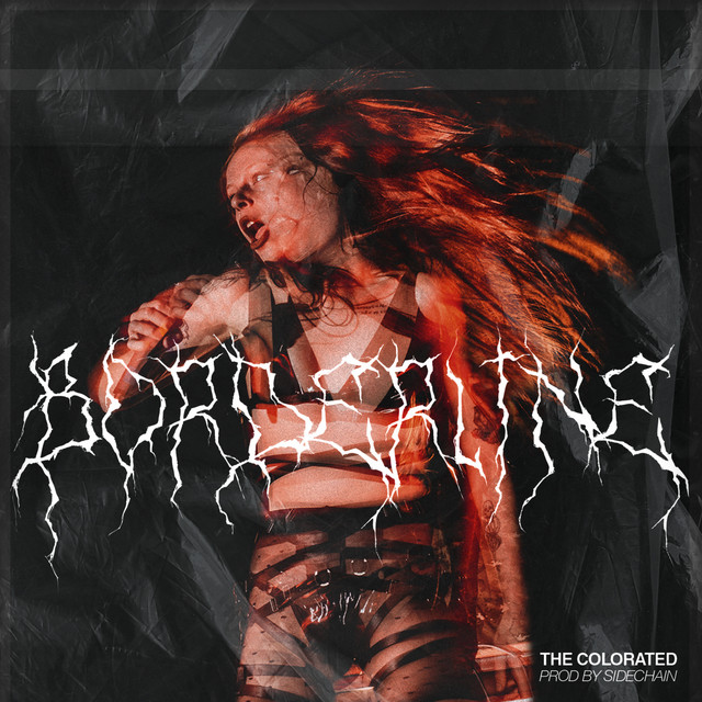 THE COLORATED & Elsidechain — Borderline cover artwork
