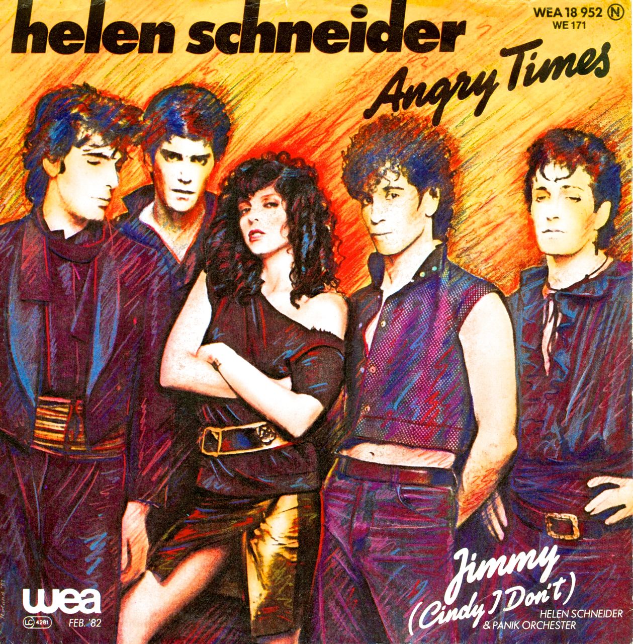 Helen Schneider — Angry Times cover artwork