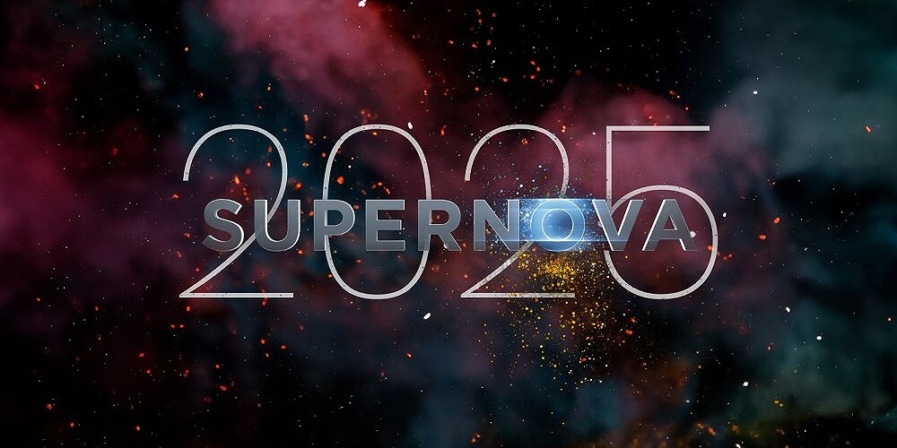 Latvia 🇱🇻 in the Eurovision Song Contest Supernova 2025 cover artwork