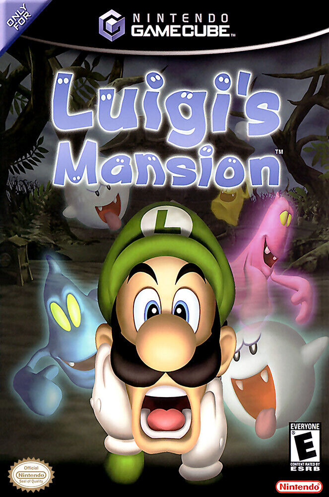 Kazumi Totaka & Shinobu Tanaka Luigi&#039;s Mansion cover artwork