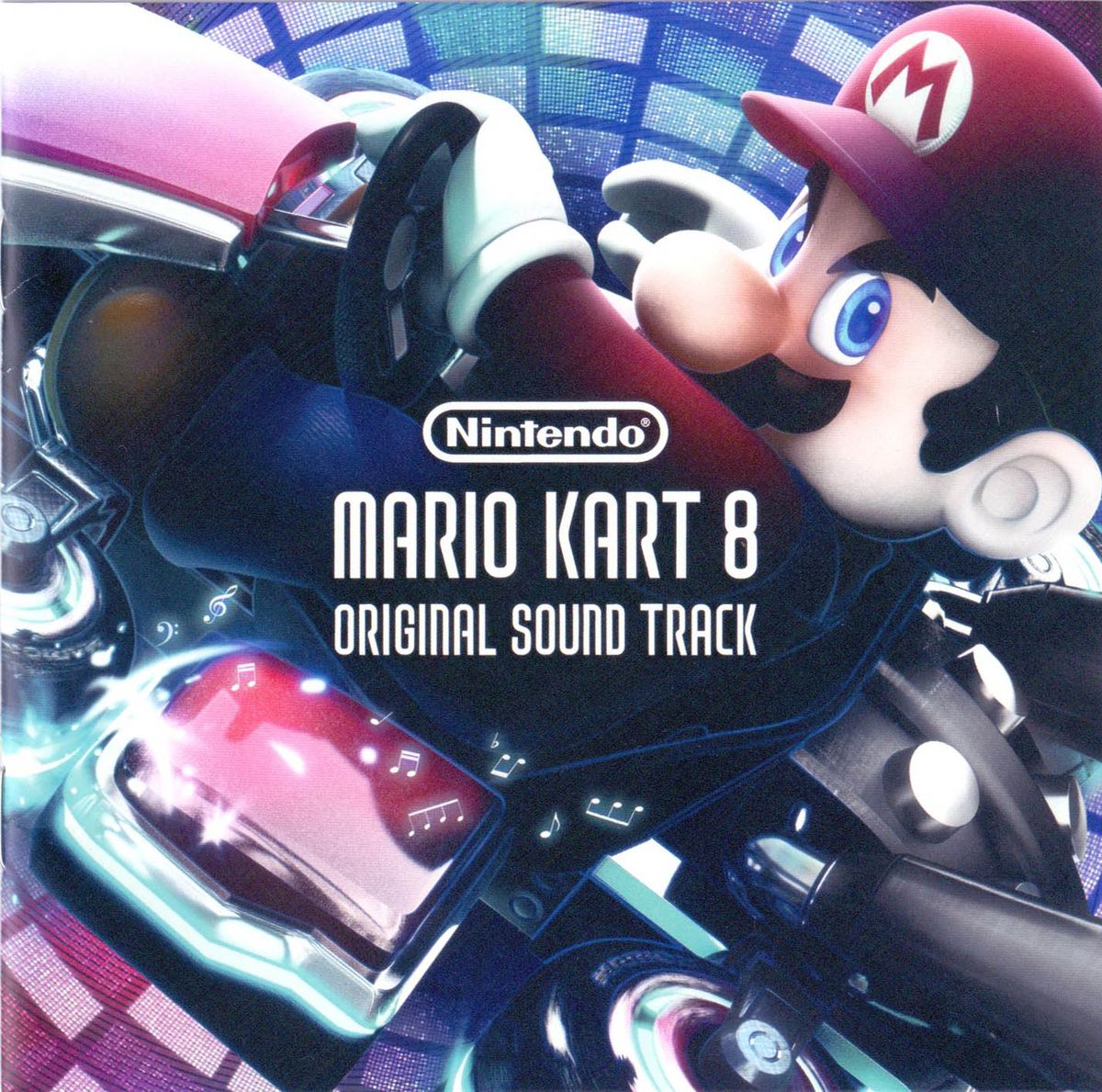 Nintendo Mario Kart 8 Original Soundtrack cover artwork