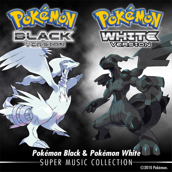 GAME FREAK Pokémon Black &amp; Pokémon White: Super Music Collection cover artwork
