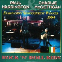 Paul Harrington featuring Charlie McGettigan — Rock 'n' Roll Kids cover artwork