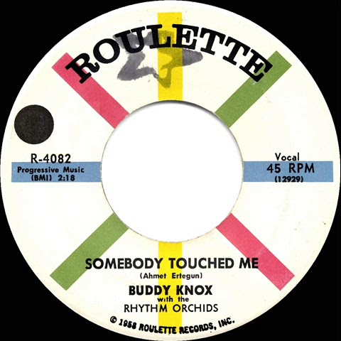 Buddy Knox & Rhythm Orchids — Somebody Touched Me cover artwork