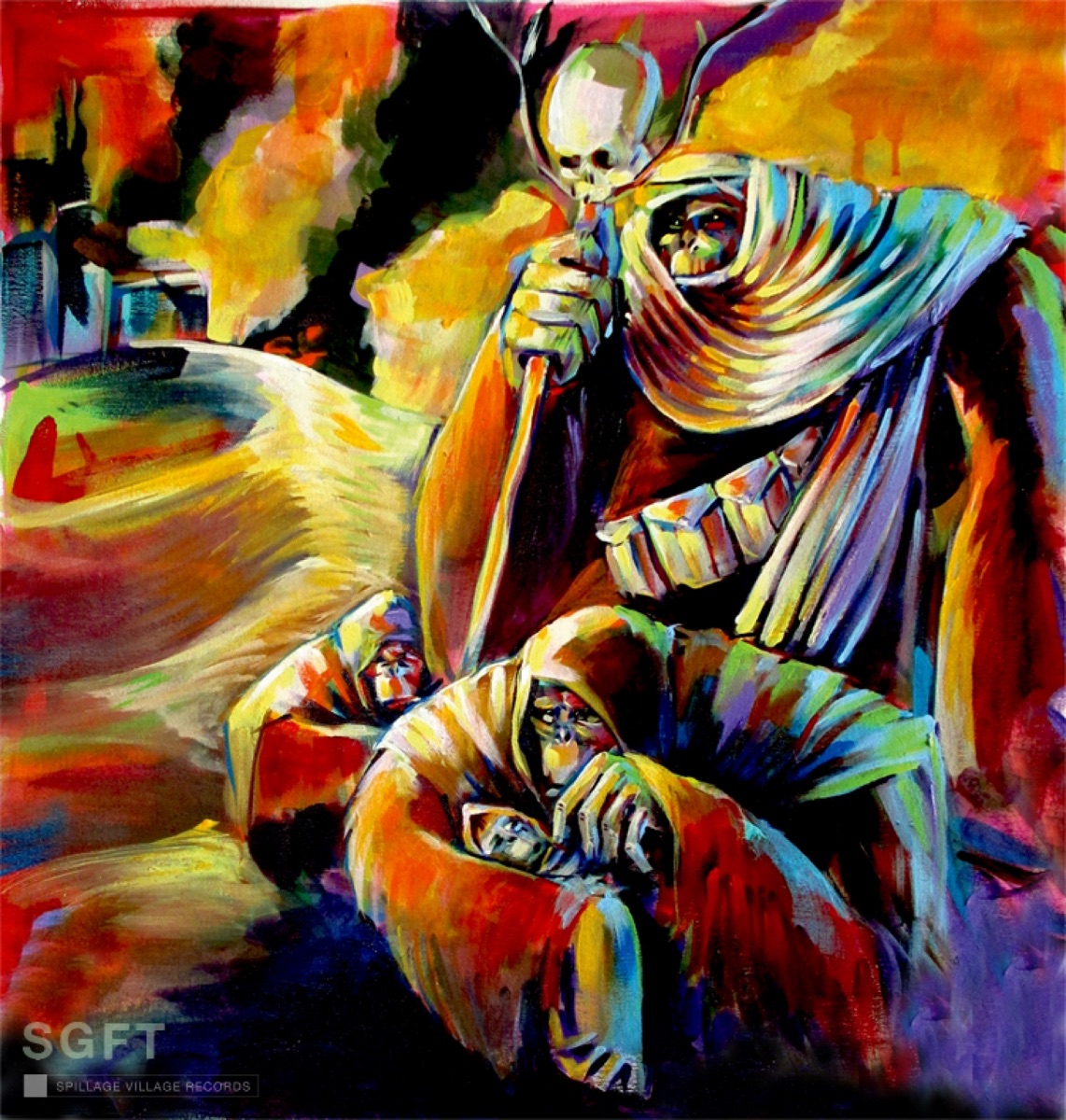 EARTHGANG — Shallow Graves For Toys cover artwork
