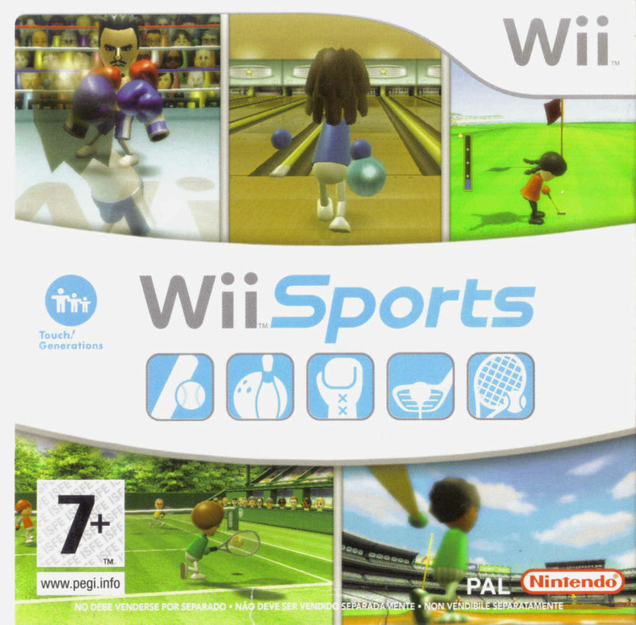 Kazumi Totaka Wii Sports cover artwork