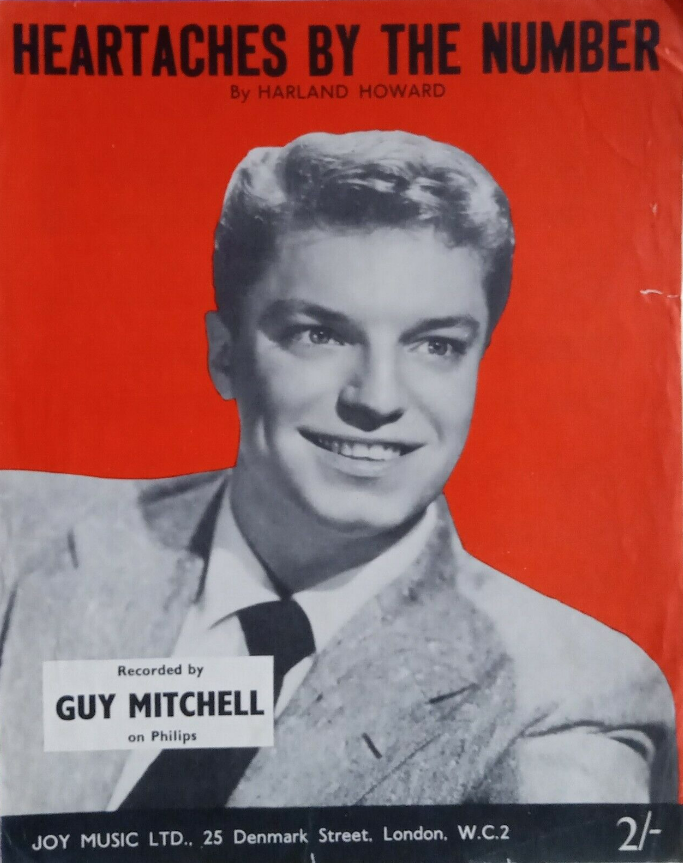 Guy Mitchell — Heartaches By The Number cover artwork
