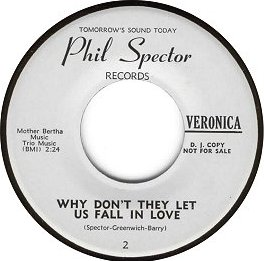 Veronica — Why Don&#039;t They Let Us Fall in Love cover artwork