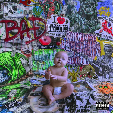 Nettspend BAD ASS F*CKING KID cover artwork