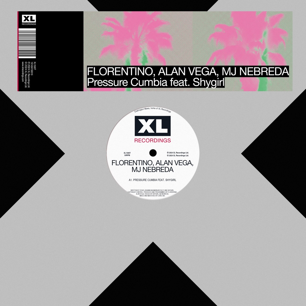 Florentino, Alan Vega, & MJ Nebreda featuring Shygirl — Pressure Cumbia cover artwork