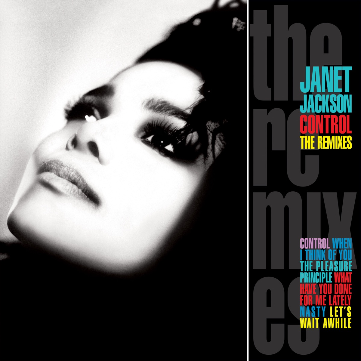 Janet Jackson — Control: The Remixes cover artwork