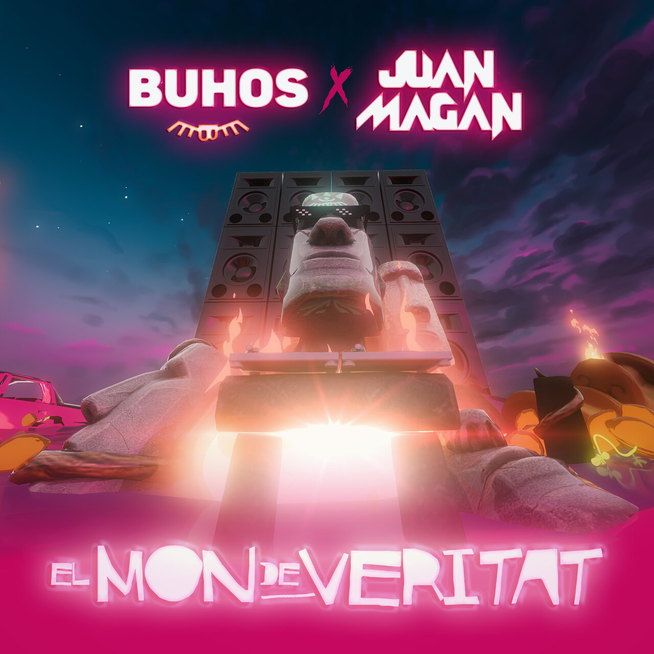Buhos featuring Juan Magán & Victor Magan — El món de veritat cover artwork