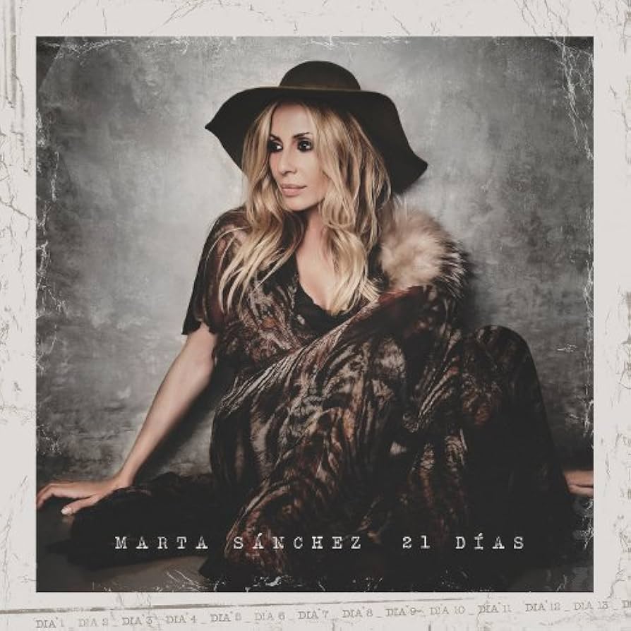 Marta Sánchez 21 Días cover artwork