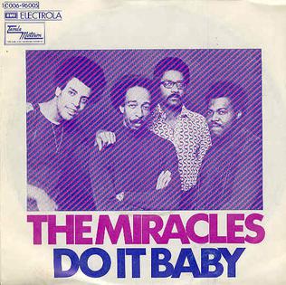 The Miracles — Do It Baby cover artwork
