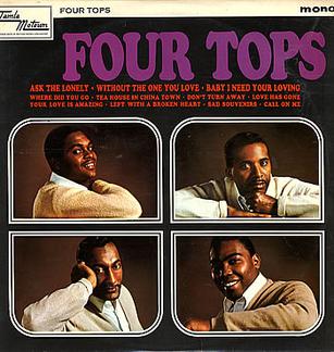 Four Tops Four Tops cover artwork