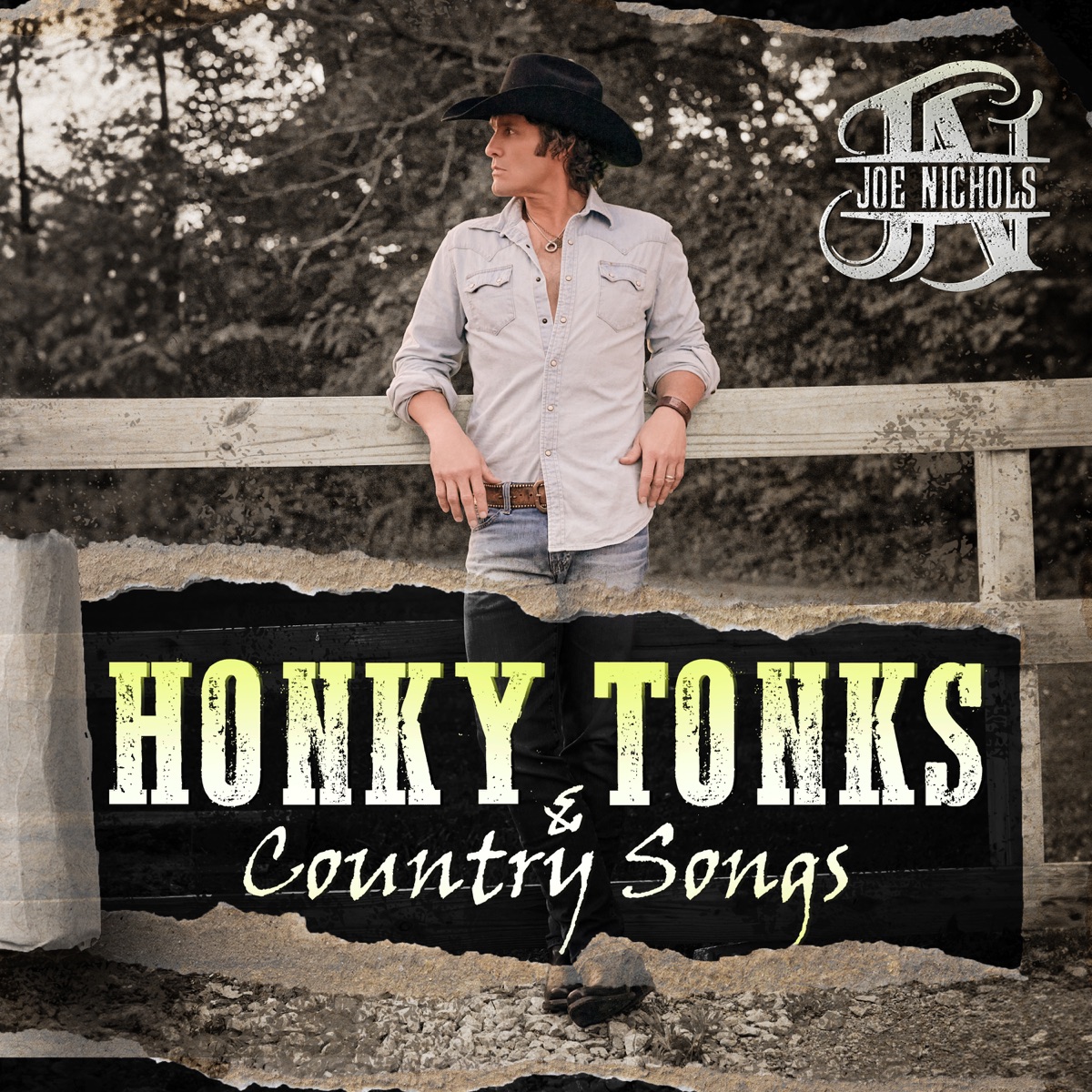 Joe Nichols Honky Tonks and Country Songs cover artwork